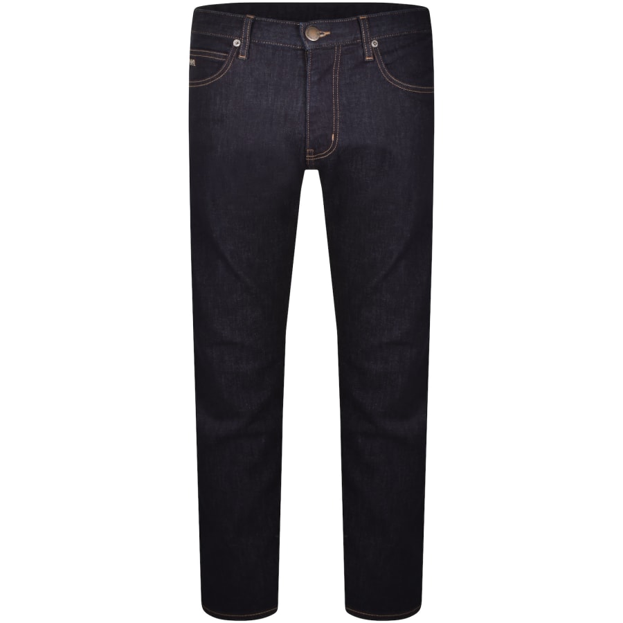 Emporio Armani J45 Regular Jeans Dark Wash Navy